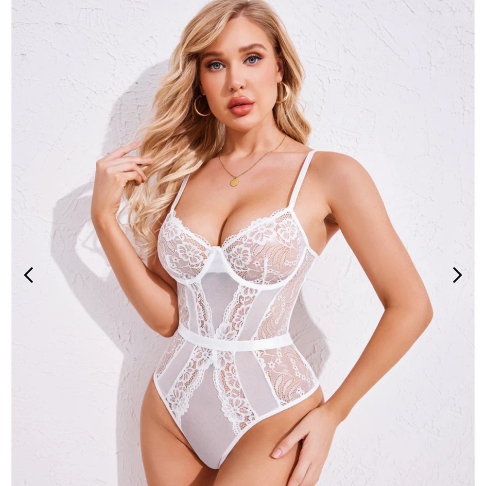 NWT Avidlove Snap Crotch One Piece Underwire Bodysuit